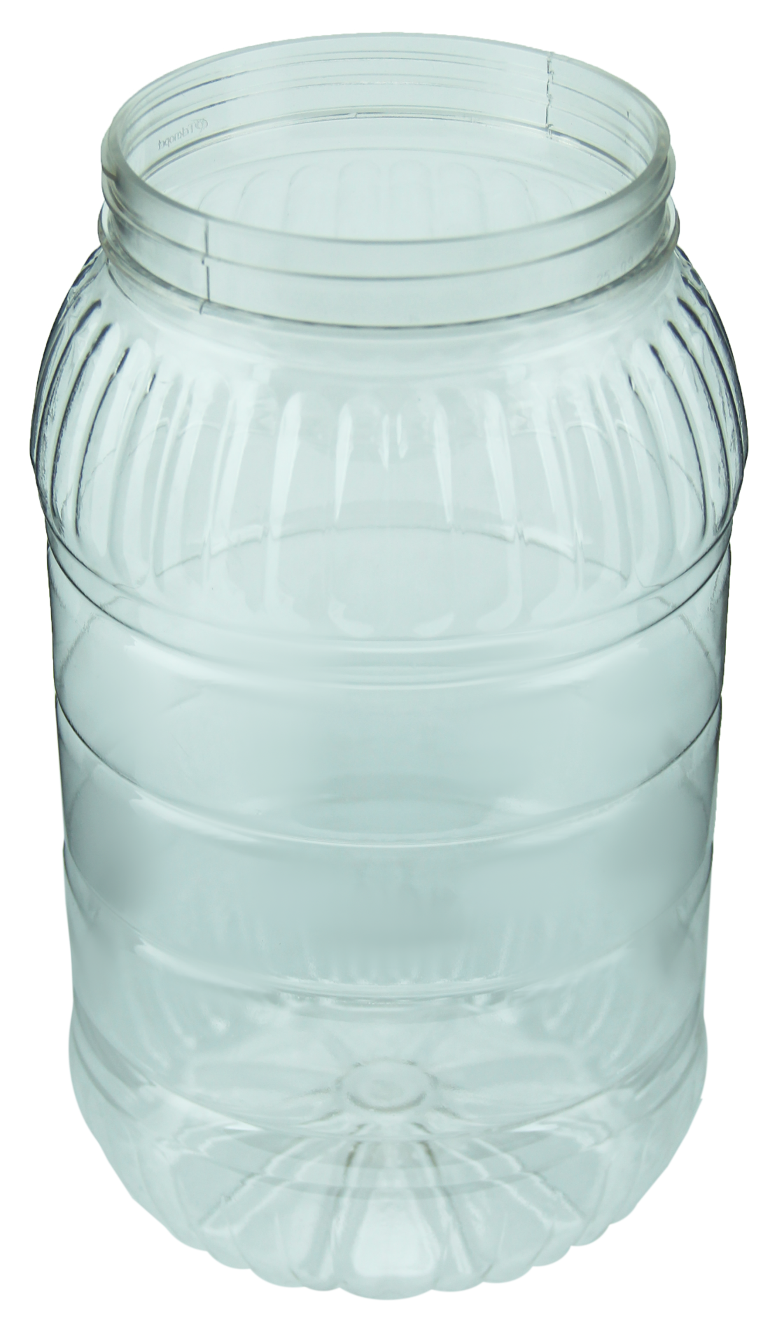 Teknopet 3l Ribbed PET Jar